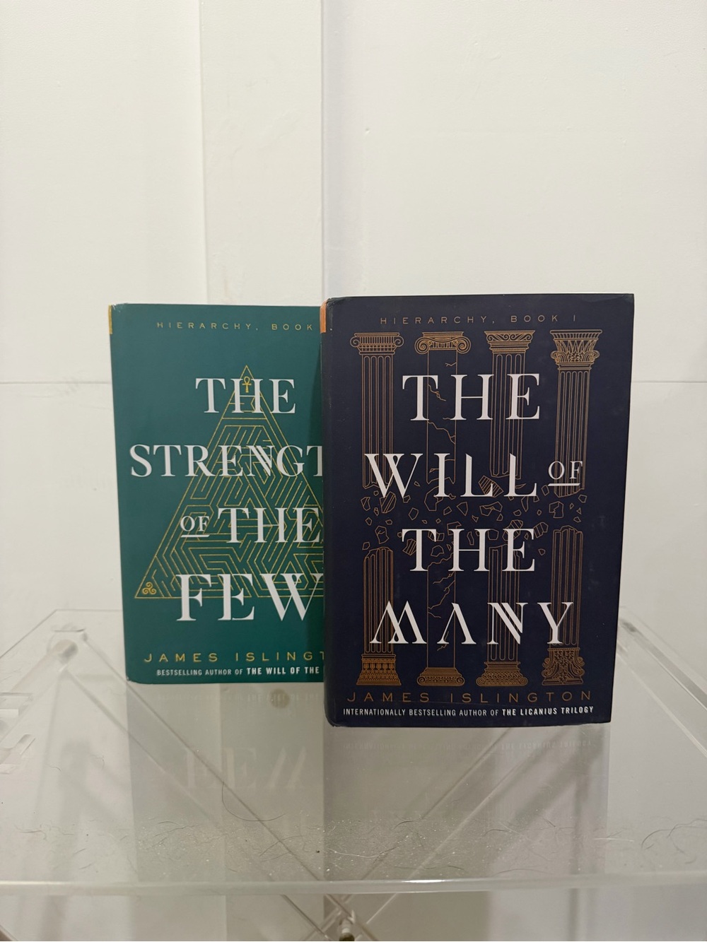 The Will of the Many & The Strength of the Few - James Islington (Set)